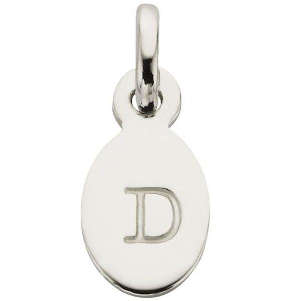 Kirstin Ash Bespoke Collection Oval Initials - Sterling Silver - Tea Pea Home