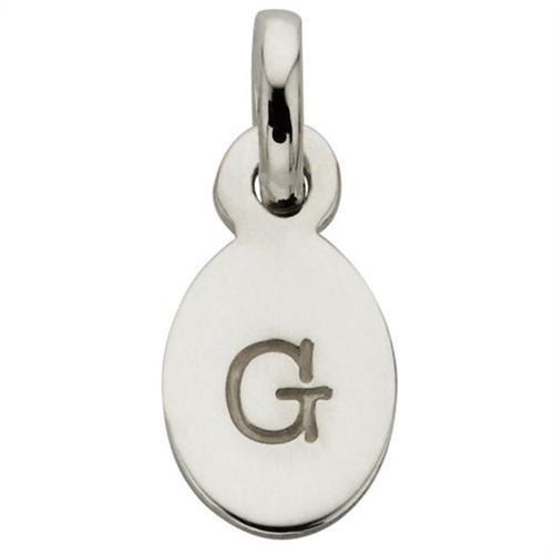 Kirstin Ash Bespoke Collection Oval Initials - Sterling Silver - Tea Pea Home
