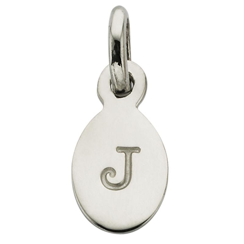 Kirstin Ash Bespoke Collection Oval Initials - Sterling Silver - Tea Pea Home