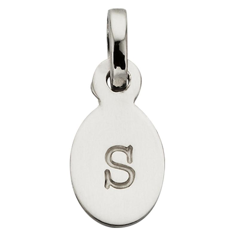 Kirstin Ash Bespoke Collection Oval Initials - Sterling Silver - Tea Pea Home