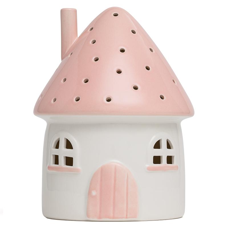 Little Belle Elfin House USB/LED Nightlight - Pink - Tea Pea Home