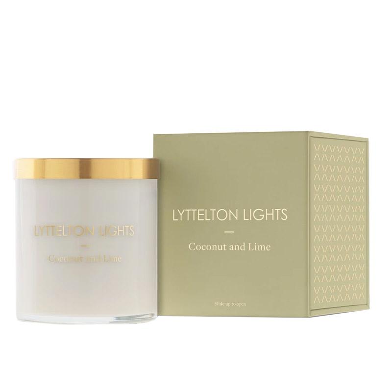 Lyttelton Lights Candle - Coconut & Lime - Tea Pea Home