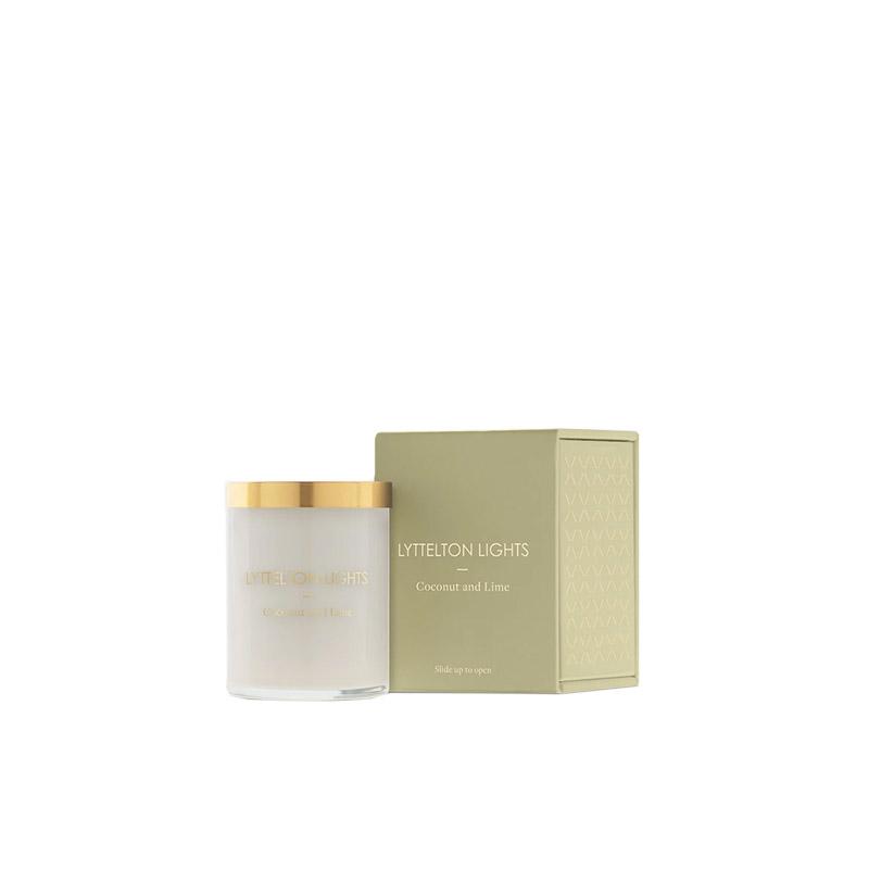 Lyttelton Lights Candle - Coconut & Lime - Tea Pea Home