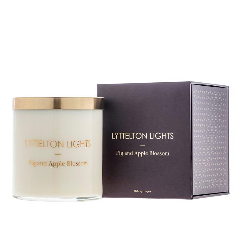 Lyttelton Lights Candle - Fig & Apple Blossom - Tea Pea Home