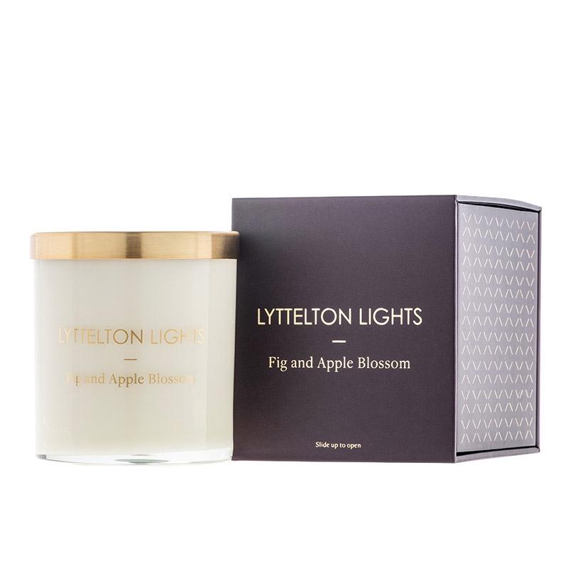 Lyttelton Lights Candle - Fig & Apple Blossom - Tea Pea Home