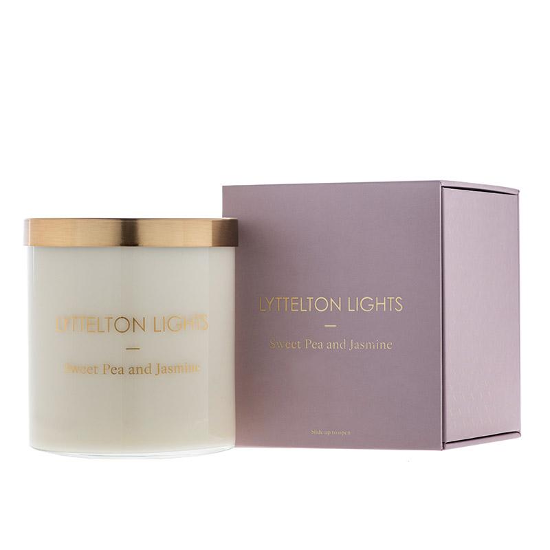 Lyttelton Lights Candle - Sweet Pea & Jasmine - Tea Pea Home