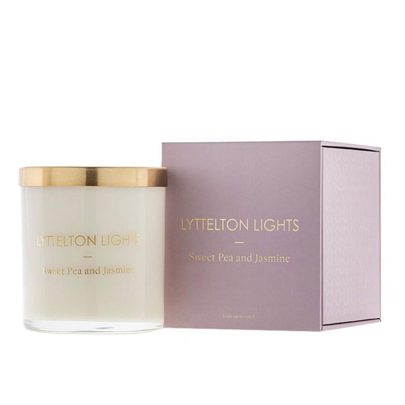 Lyttelton Lights Candle - Sweet Pea & Jasmine - Tea Pea Home