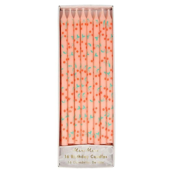 Meri Meri Candle Set Cherry Tea Pea