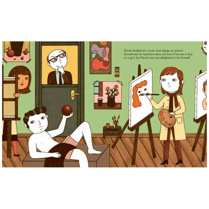 My First Little People, Big Dreams - David Bowie - Tea Pea Home