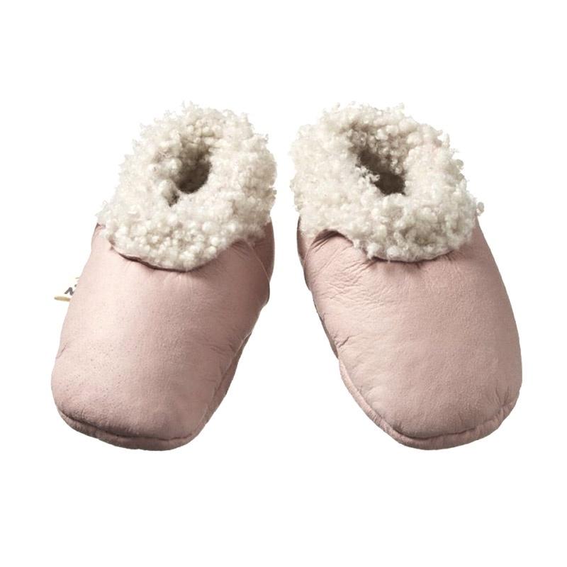 Nature Baby Lambskin Booties - Rose Bud - Tea Pea Home