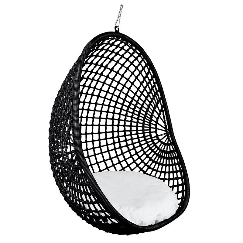 Pod Chair - Check Black - Tea Pea Home