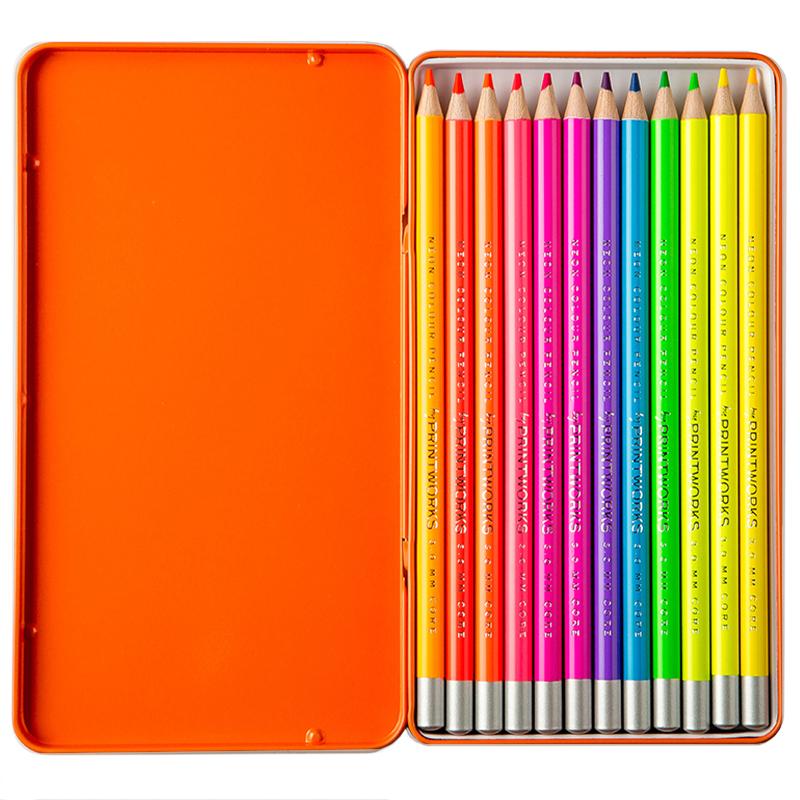 Printworks Colour Pencil Set - Neon - Tea Pea Home