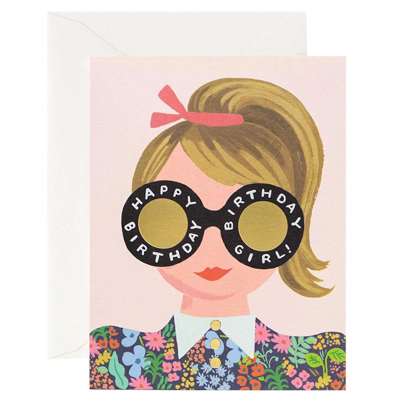 Rifle Paper US Card - Meadow Birthday Girl - Tea Pea Home