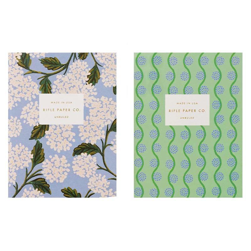 Rifle Paper US Pocket Notebook Set - Hydrangea - Tea Pea Home