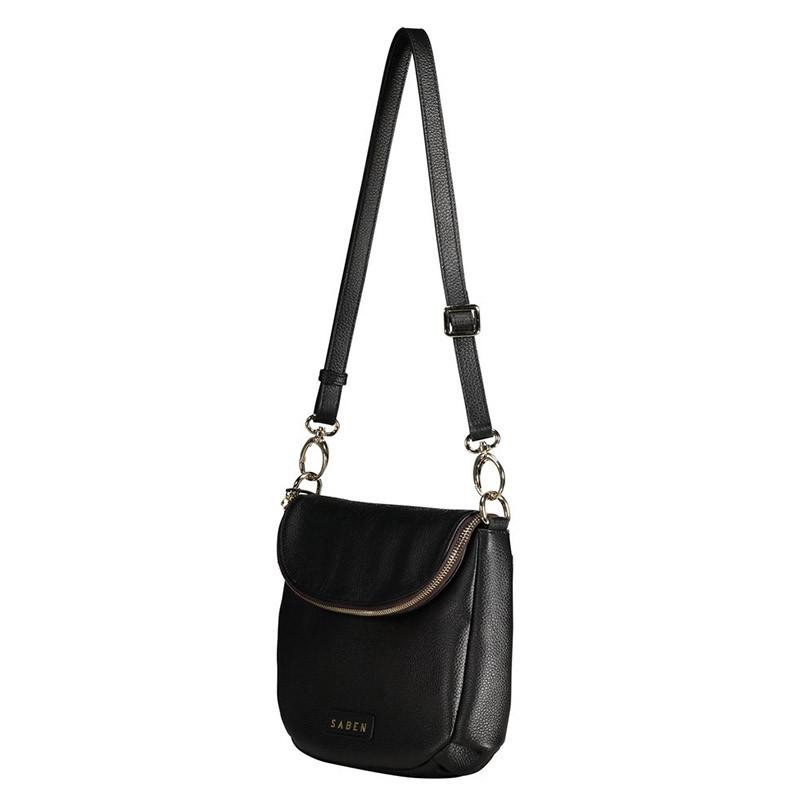 Saben Fifi Crossbody Bag - Black - Tea Pea Home