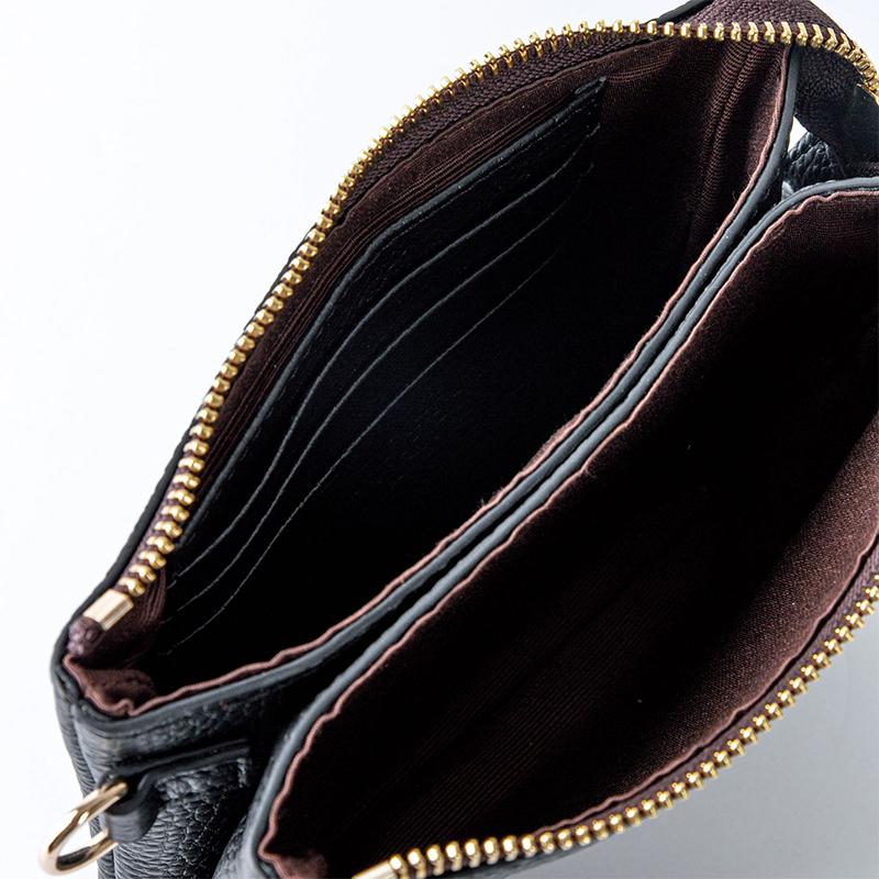 Saben Lily Mini Bag - Black + Gold Curb Chain - Tea Pea Home