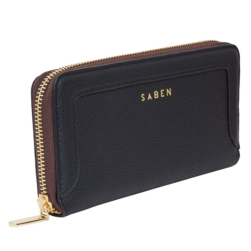 Saben Lyric Wallet - Black - Tea Pea Home