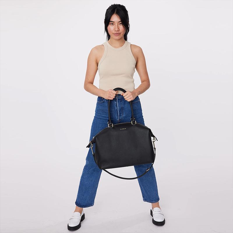 Saben Roma Carry-All Bag - Black | Free Urban Shipping | Tea Pea | Tea Pea