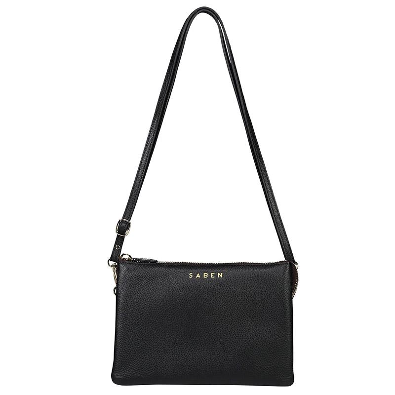 Saben Tilly's Big Sis Crossbody Bag - Black - Tea Pea Home