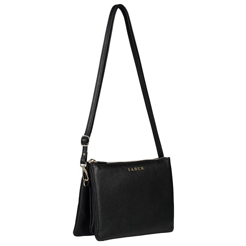 Saben Tilly's Big Sis Crossbody Bag - Black - Tea Pea Home