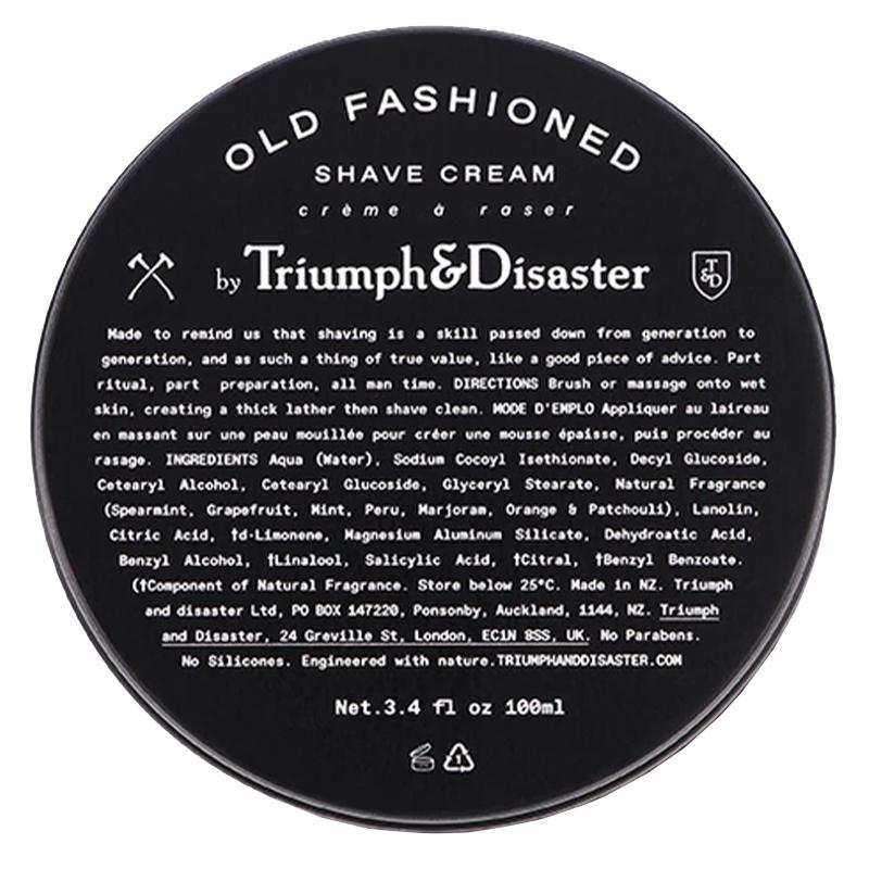 Triumph & Disaster Old Fashioned Shave Cream Jar - Tea Pea Home