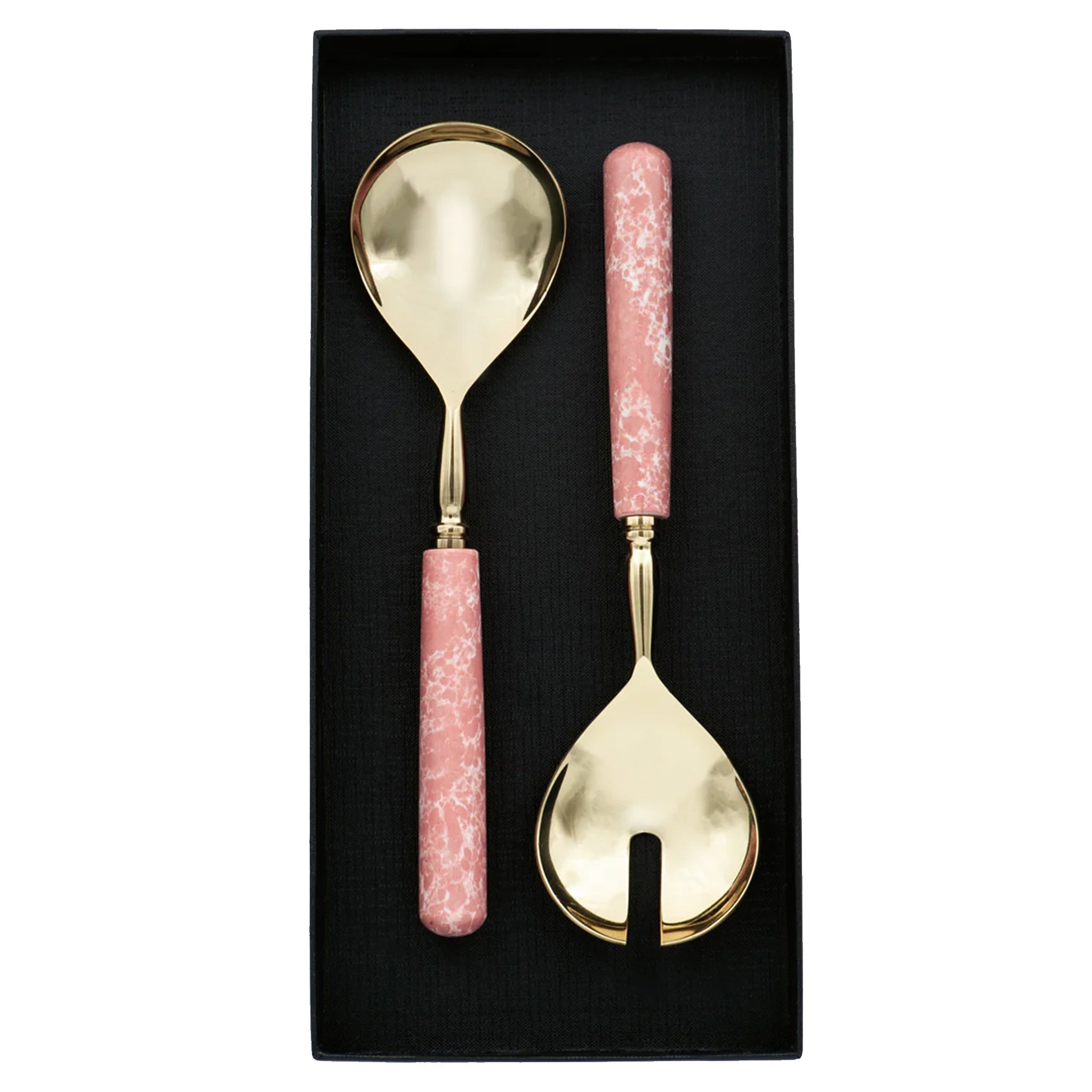 Bianca Lorenne Salad Server Set - Rose