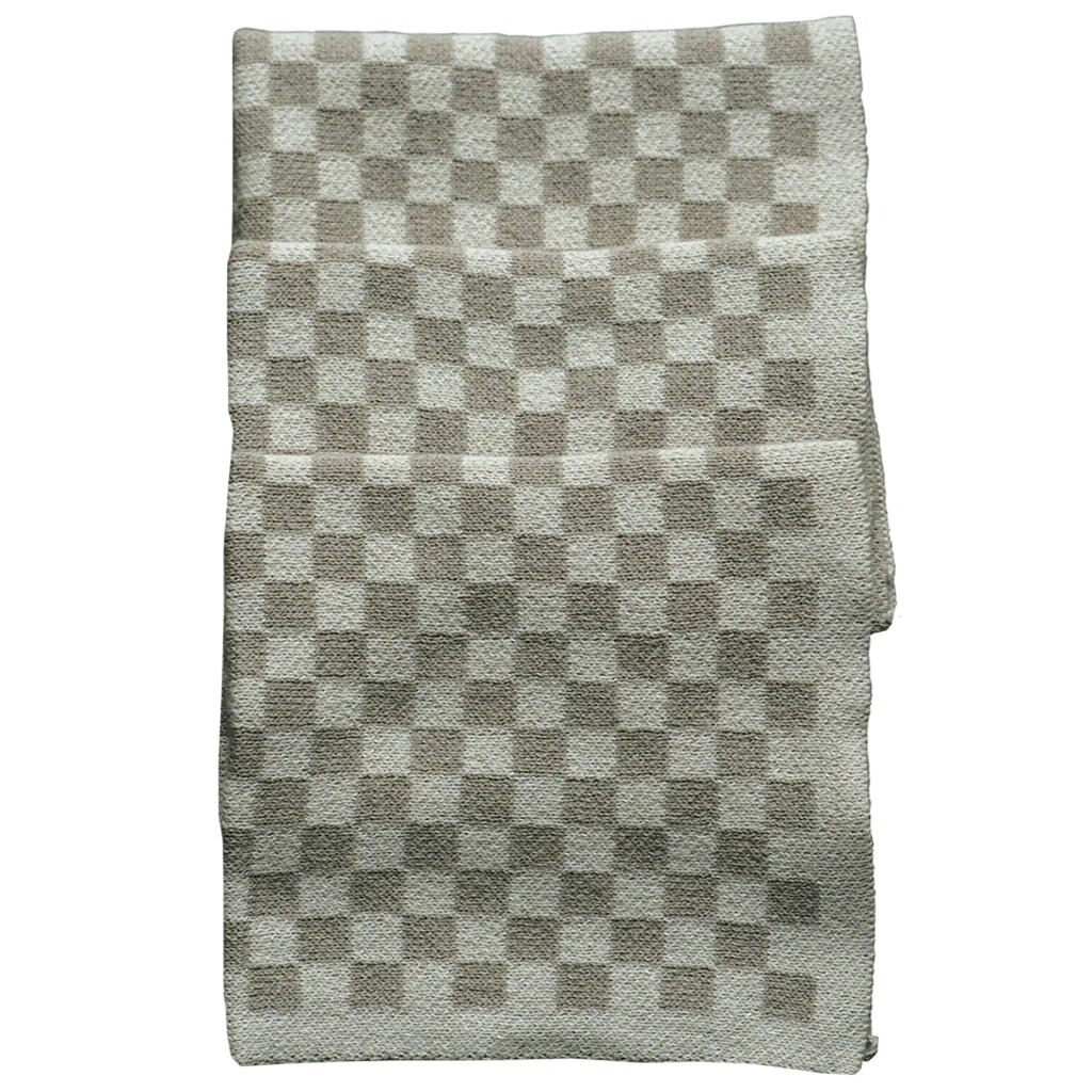 Bianca Lorenne Chekka Wash Cloth Set - Taupe - Tea Pea Home