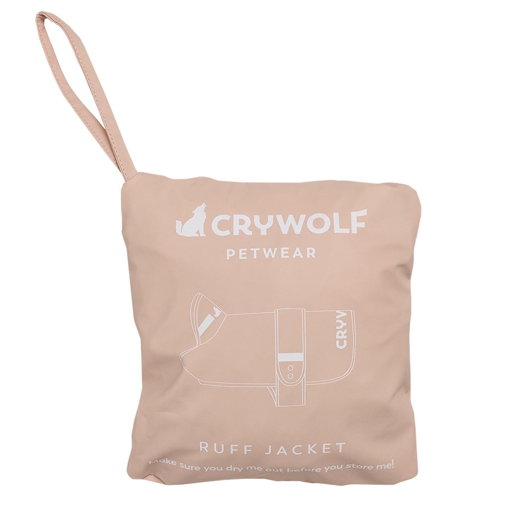 Crywolf Ruff Dog Jacket - Dusty Pink - Tea Pea Home