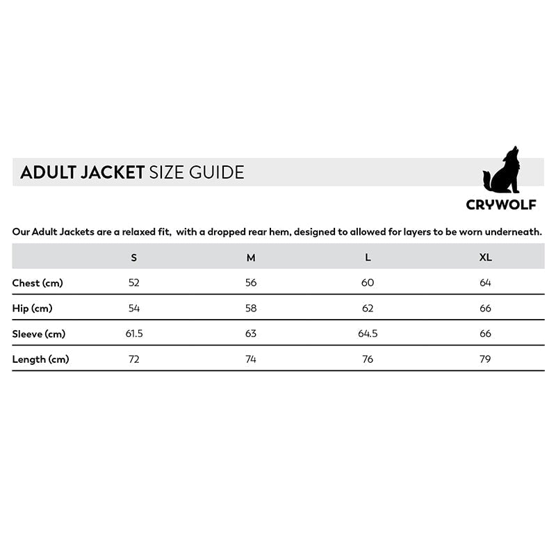 Crywolf Adult Jacket - Dusty Pink - Tea Pea Home