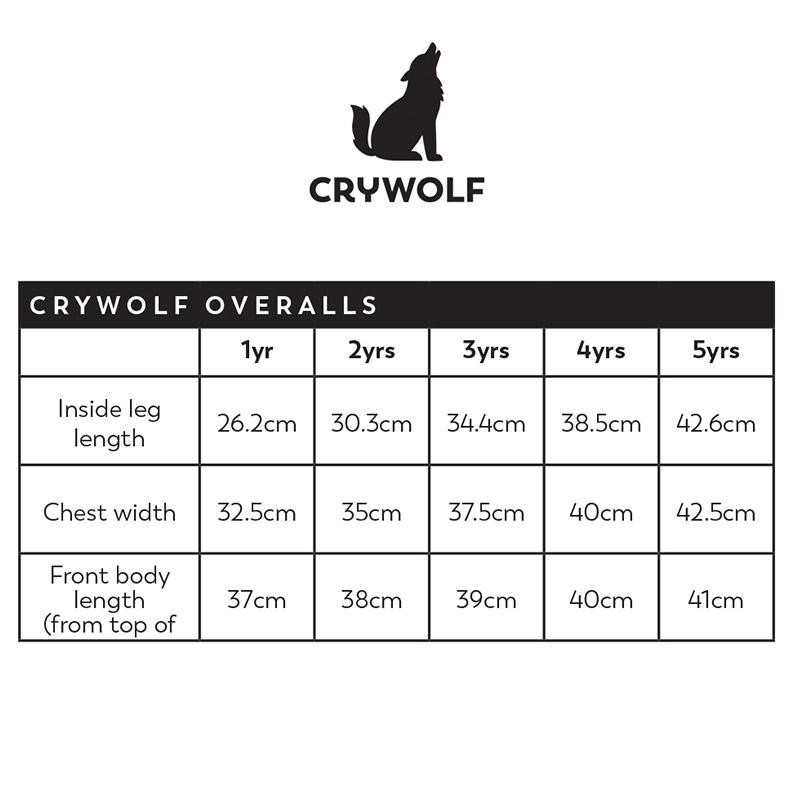 Crywolf Rain Overalls - Black - Tea Pea Home