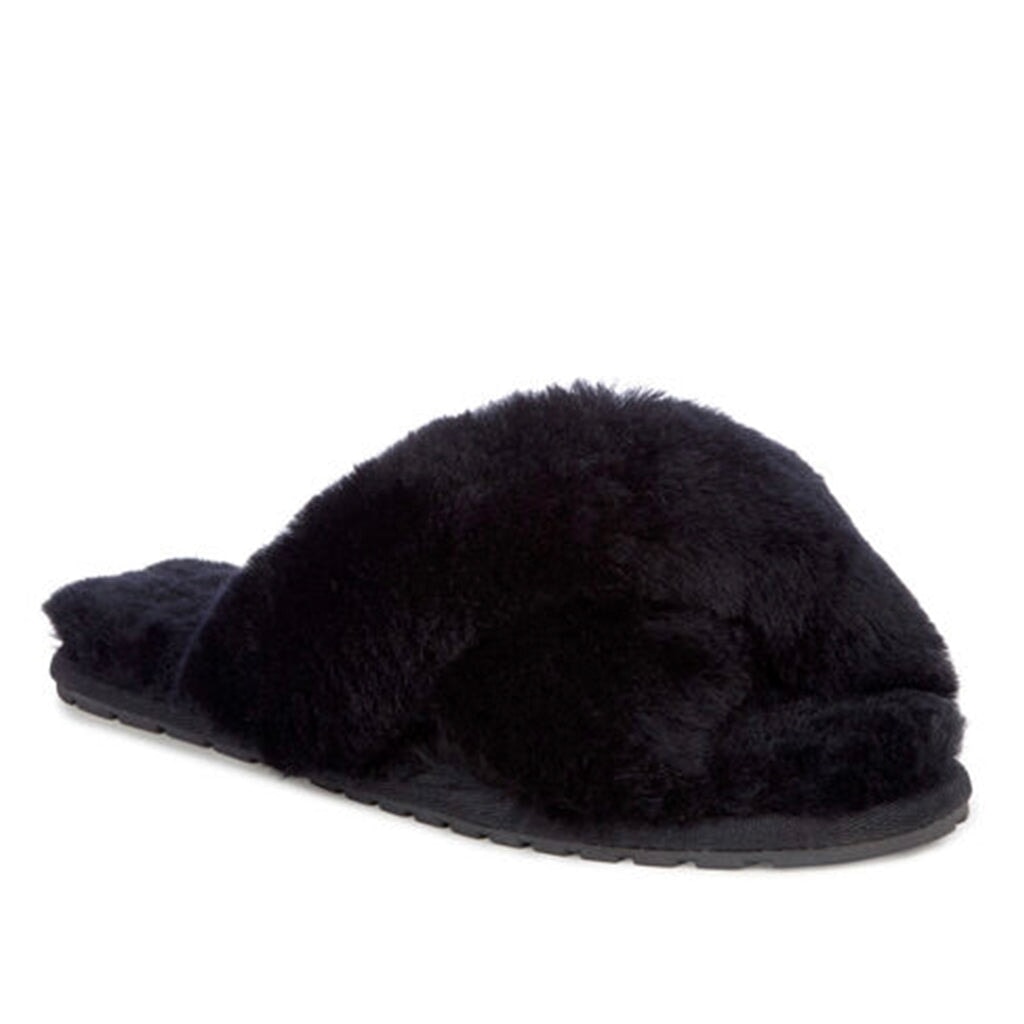 EMU Mayberry Slippers - Black - Tea Pea Home