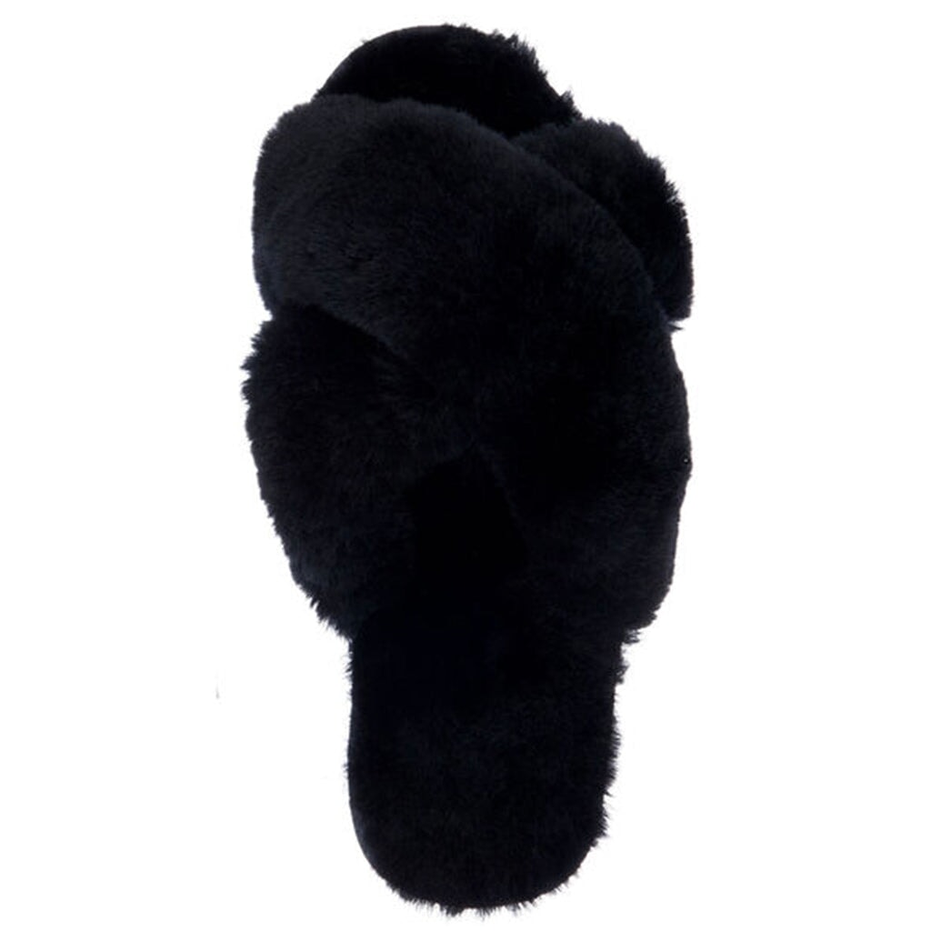 EMU Mayberry Slippers - Black - Tea Pea Home