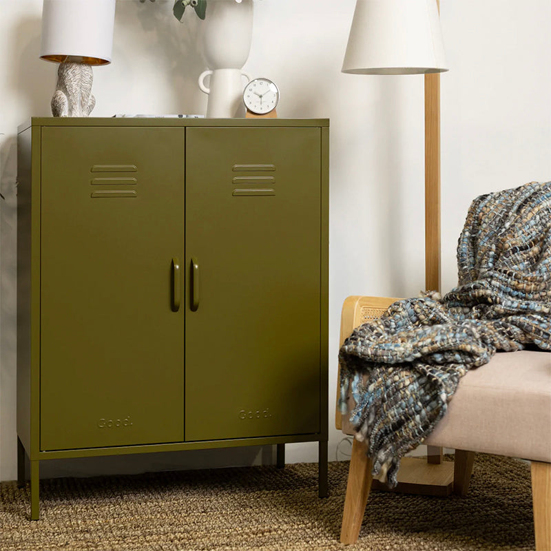 Edna Contemporary Metal Locker - Tea Pea Home