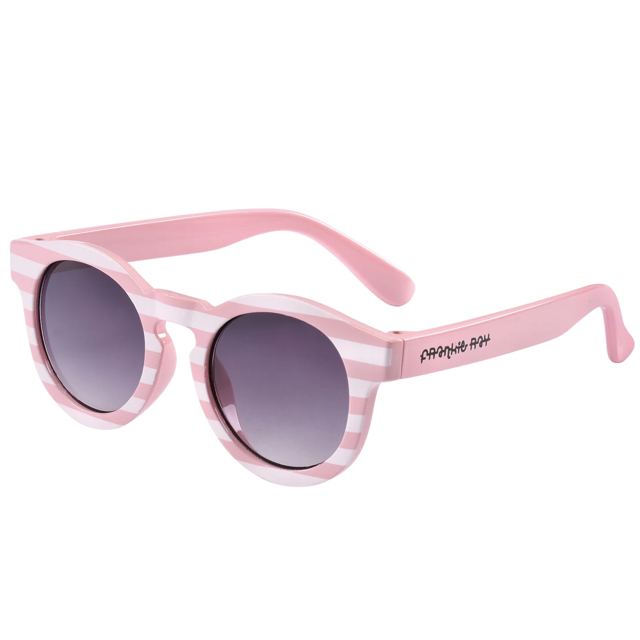 Frankie Ray Kid's Sunglasses Pixie Baby - Pink Stripe