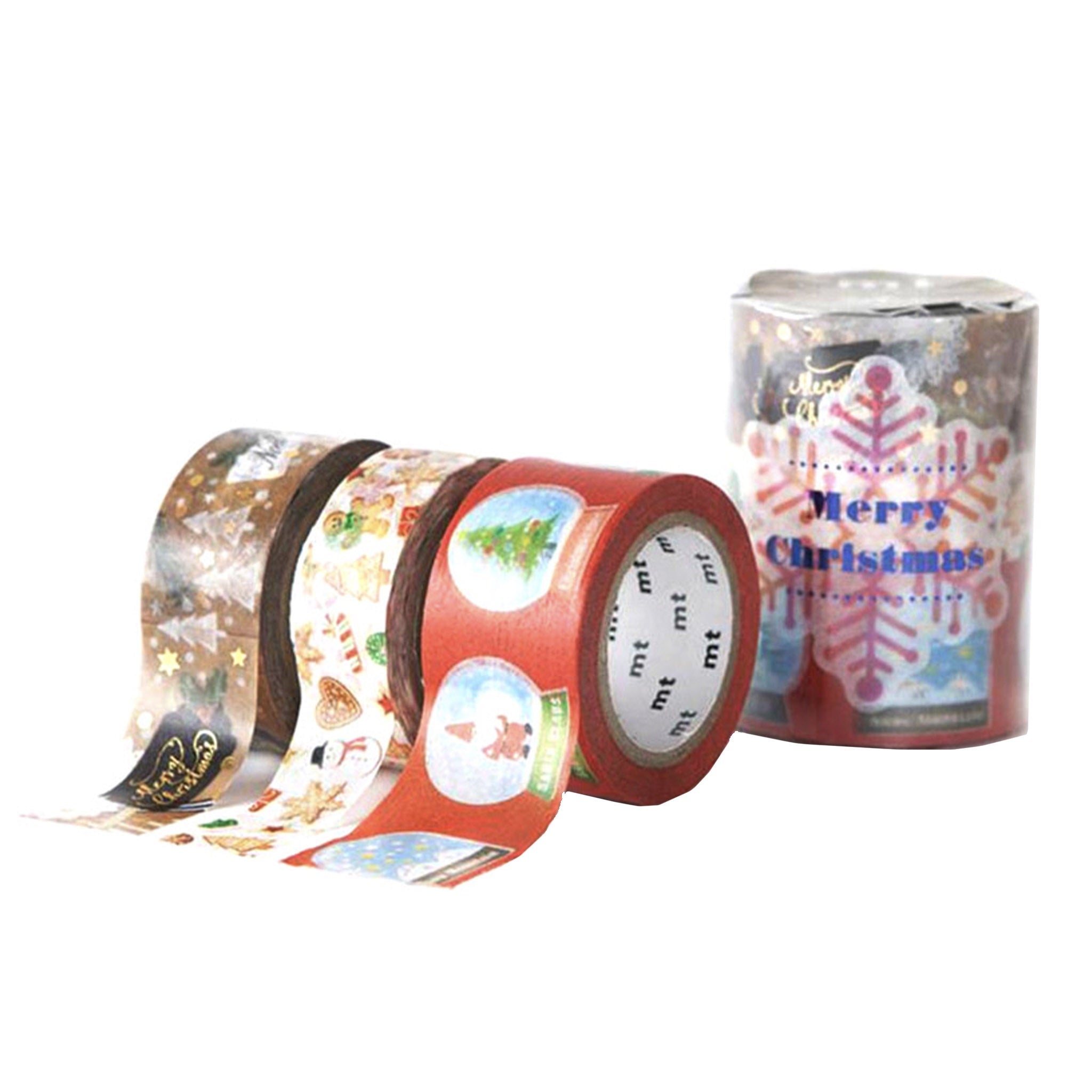 Kamoi Kakoshi Japan MT Washi Tape - Christmas Set A - Tea Pea Home