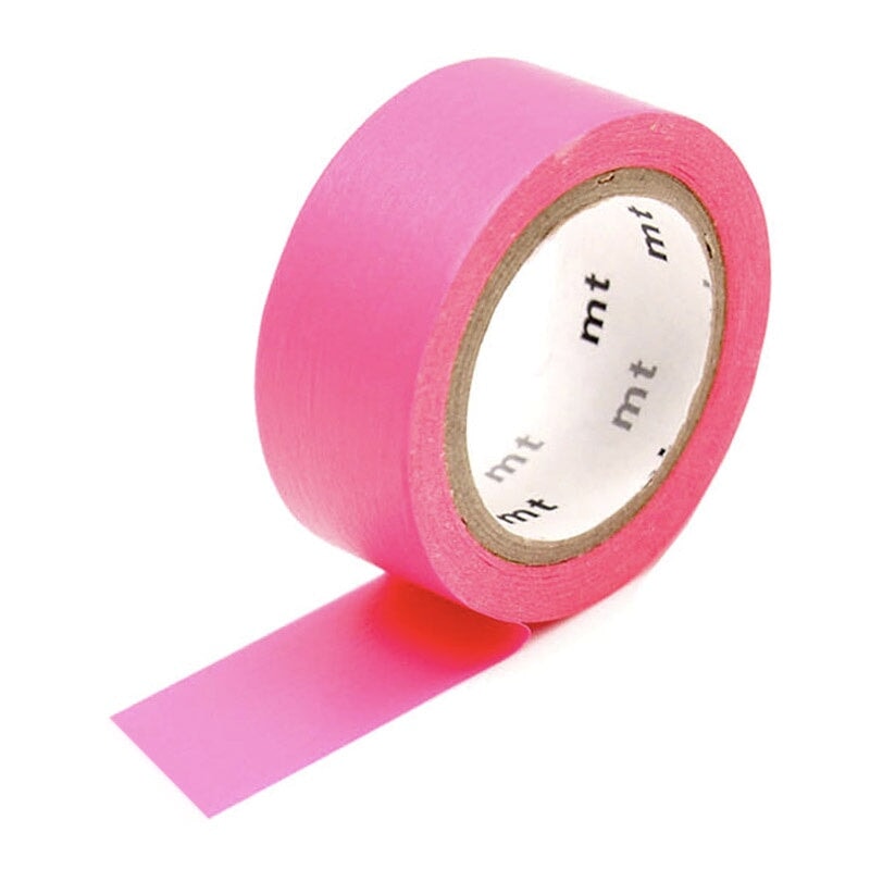 Kamoi Kakoshi Japan MT Washi Tape - Shocking Pink - Tea Pea Home