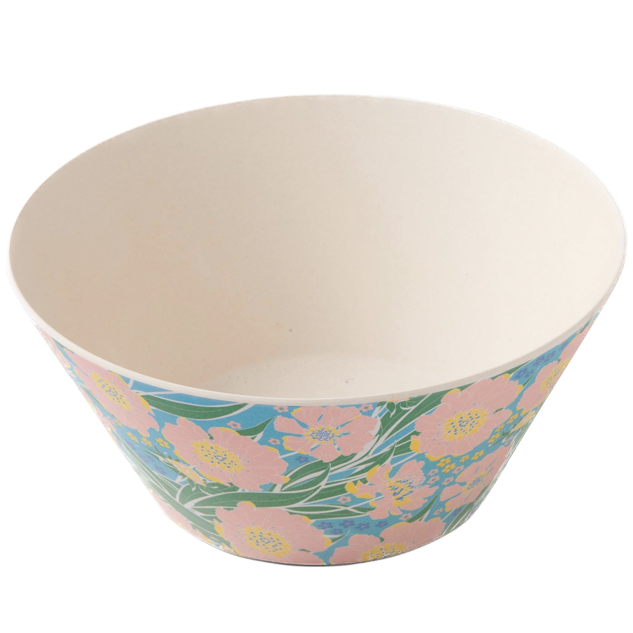 Kip & Co Bamboo Melamine Bowl Set - Tumbling Flowers - Tea Pea Home