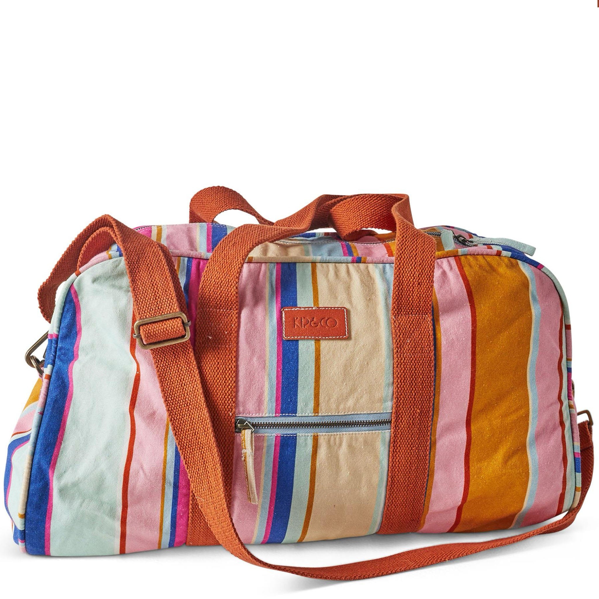 Kip & Co Duffle Bag - Jaipur Stripe