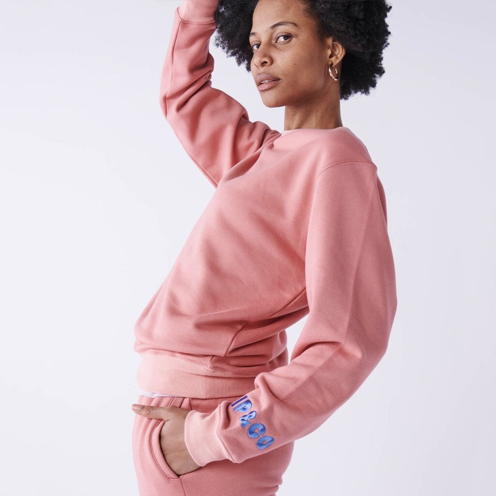 Kip & Co Organic Cotton Adult Sweater - Rose - Tea Pea Home