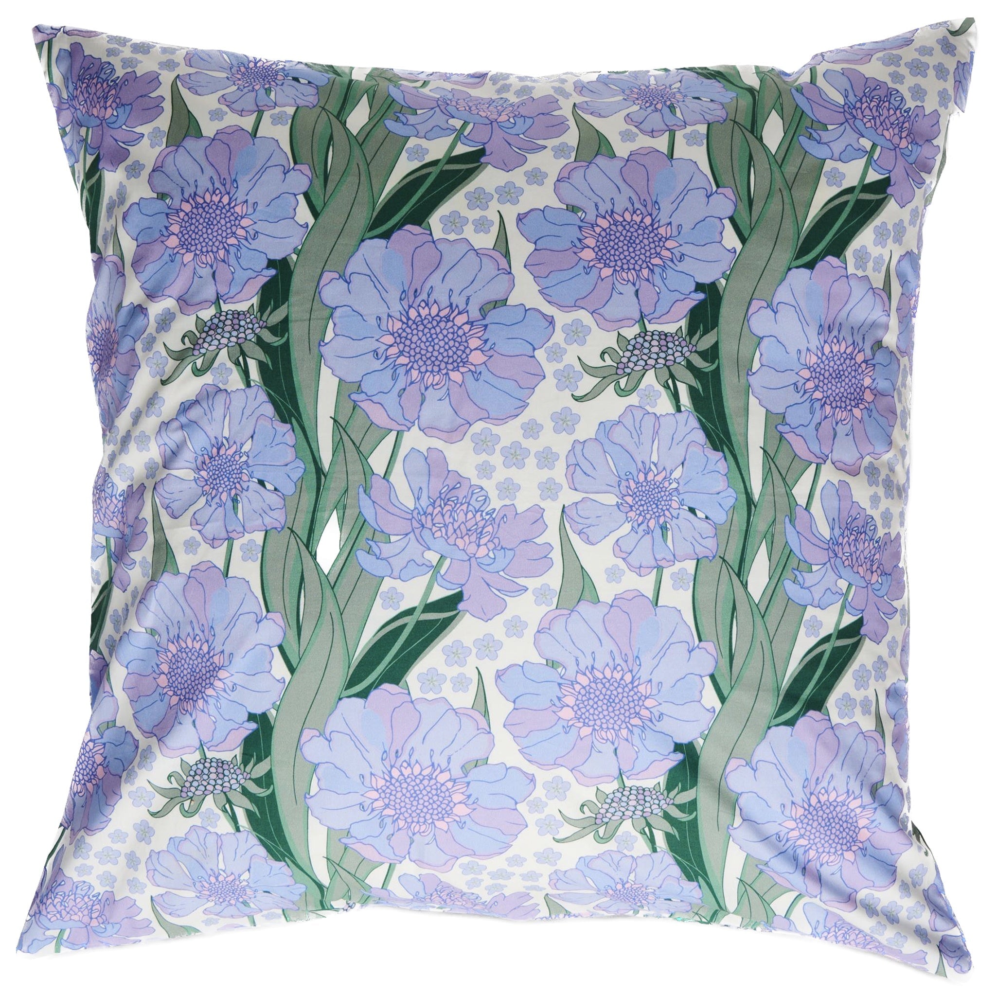 Kip & Co Organic Cotton Euro Pillowcase Set - Tumbling Flowers - Tea Pea Home