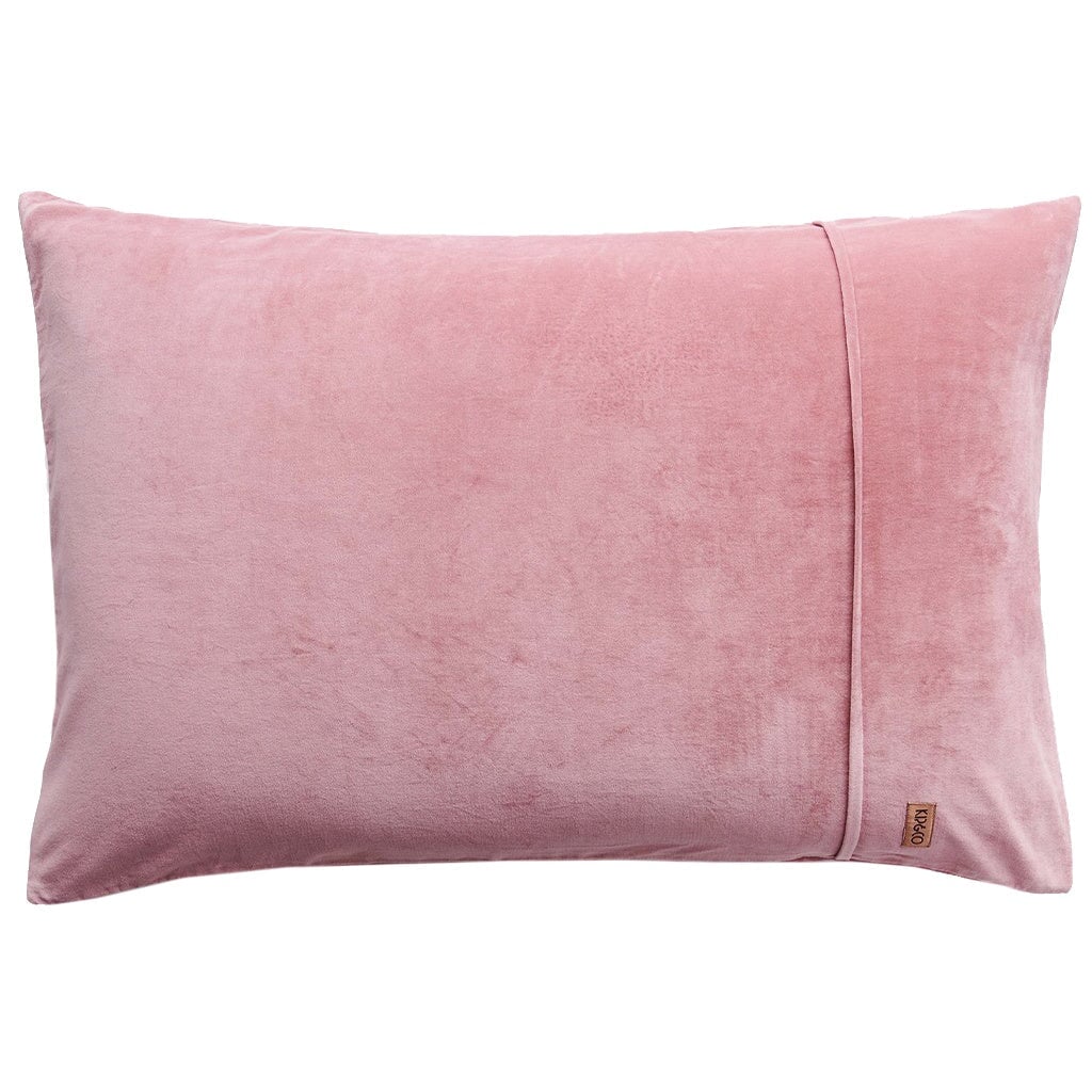 Kip & Co Velvet Pillowcase Set - Dusty Rose - Tea Pea Home