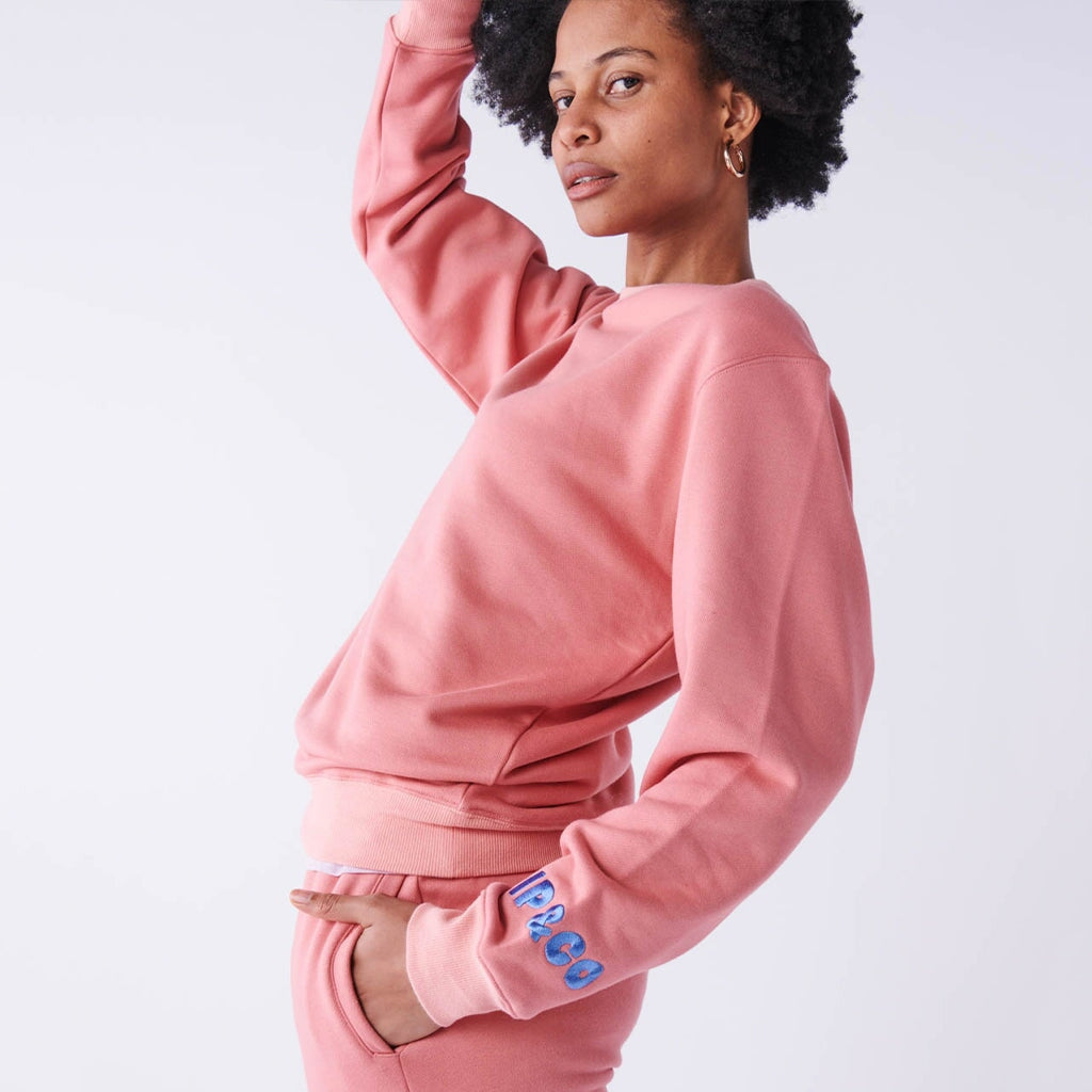 Kip & Co Organic Cotton Adult Sweater - Rose - Tea Pea Home