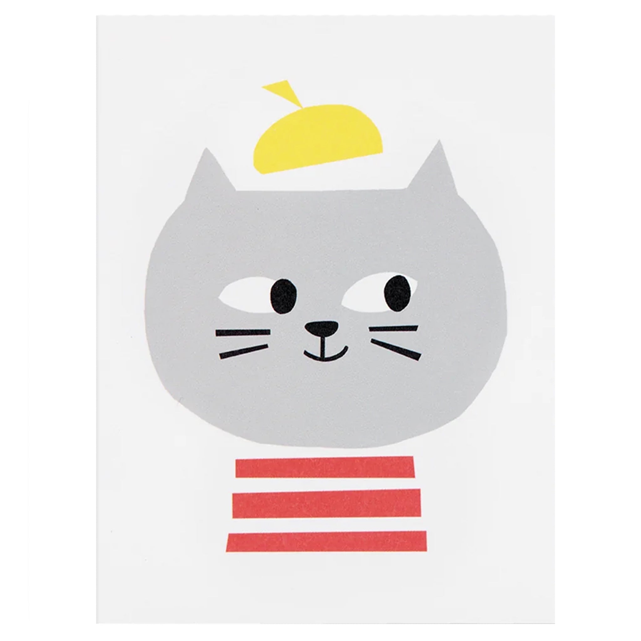 Lagom Design Card - Parisian Cat
