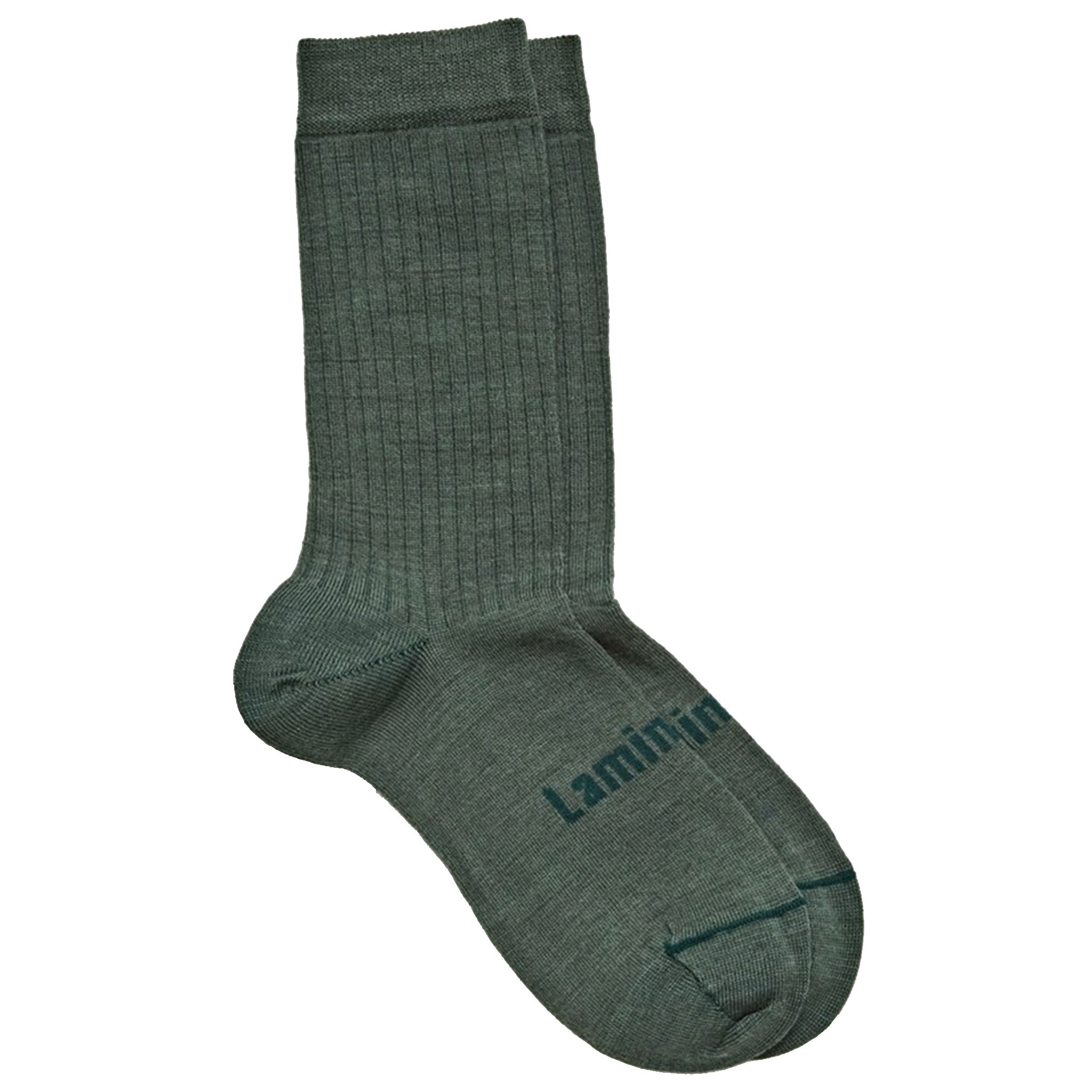 Lamington Merino Adult Crew Socks - Tuatara