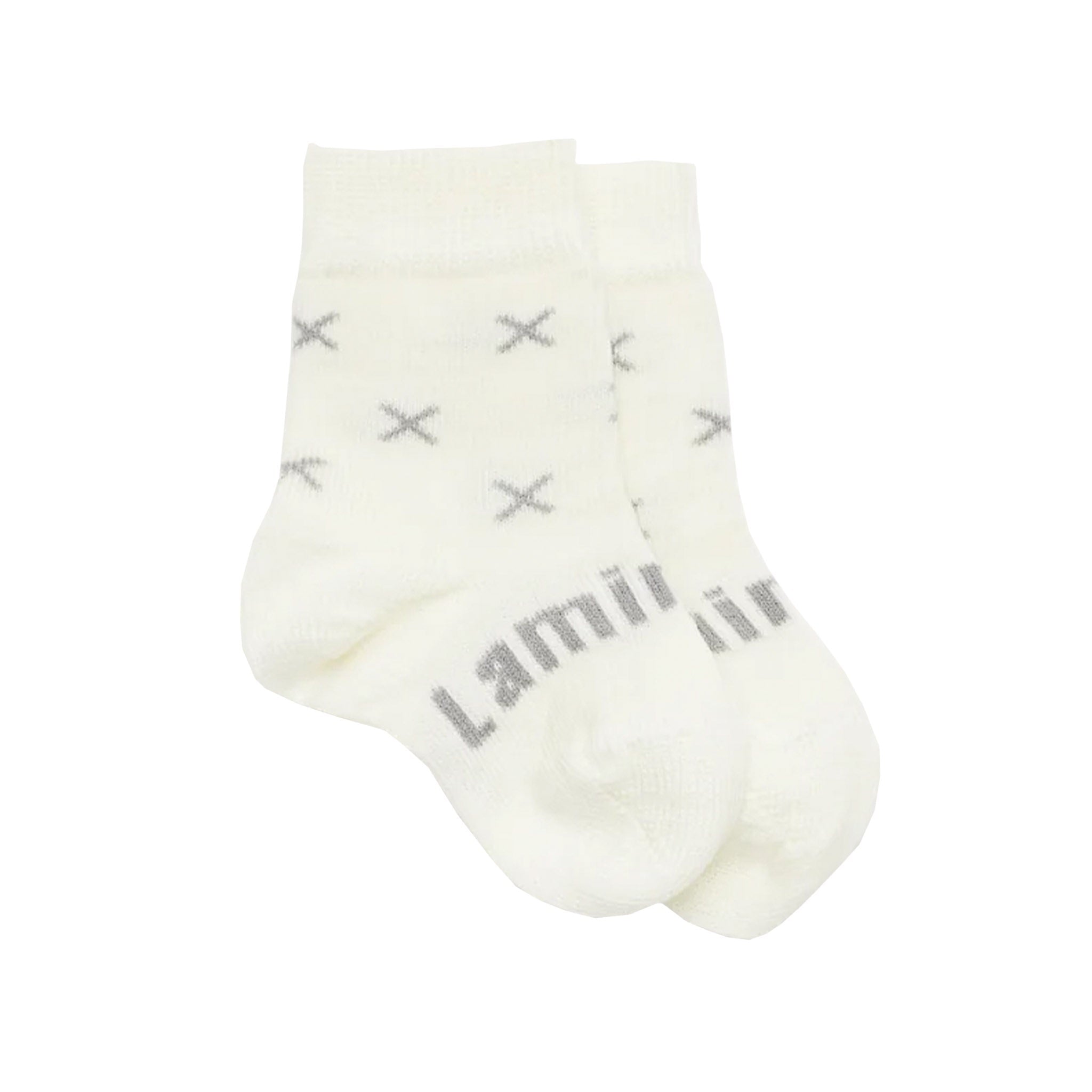 Lamington Merino Crew Baby Socks - Fox - Tea Pea Home