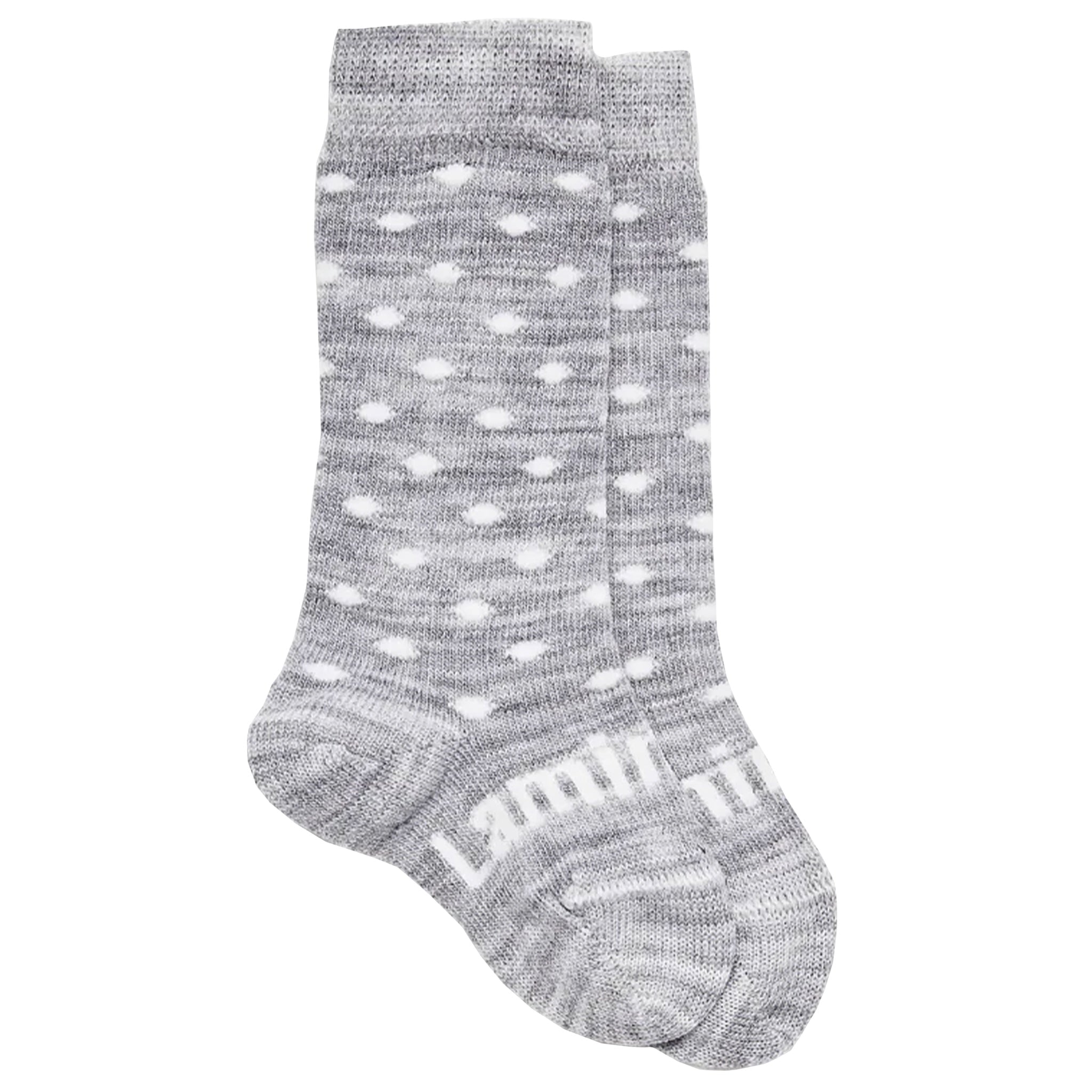 Lamington Merino Knee High Baby Socks - Snowflake - Tea Pea Home