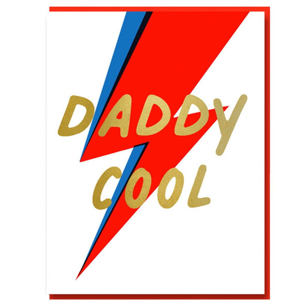 Love Letterpress Greeting Card - Daddy Cool - Tea Pea Home