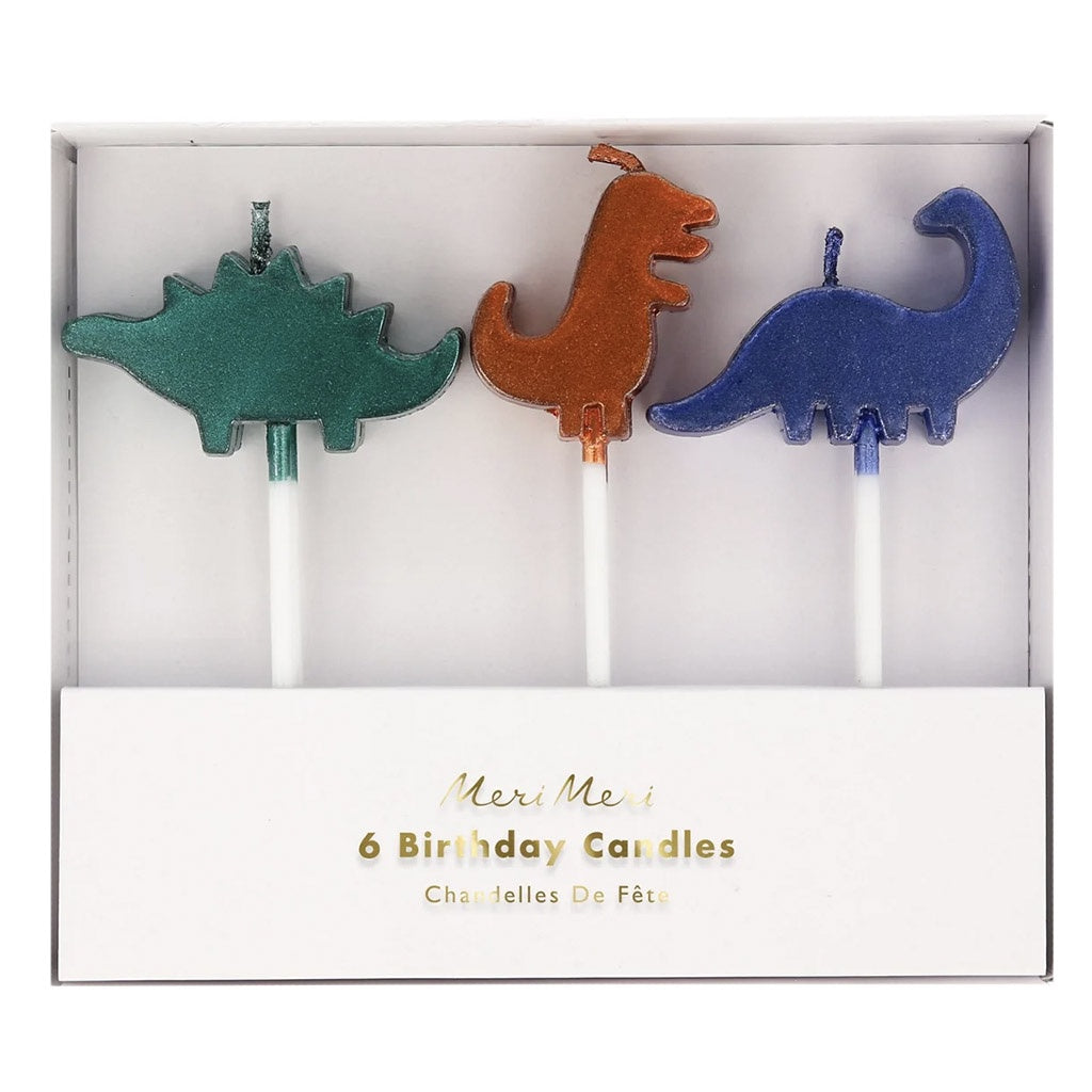 Meri Meri Candle Set - Dinosaur Kingdom - Tea Pea Home