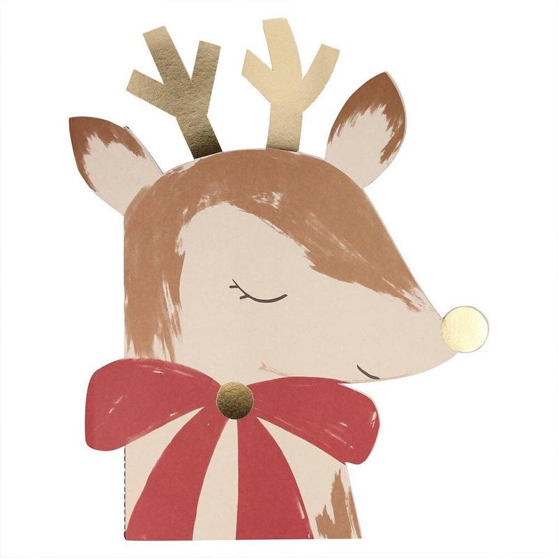 Meri Meri Christmas Sticker & Sketchbook - Reindeer - Tea Pea Home