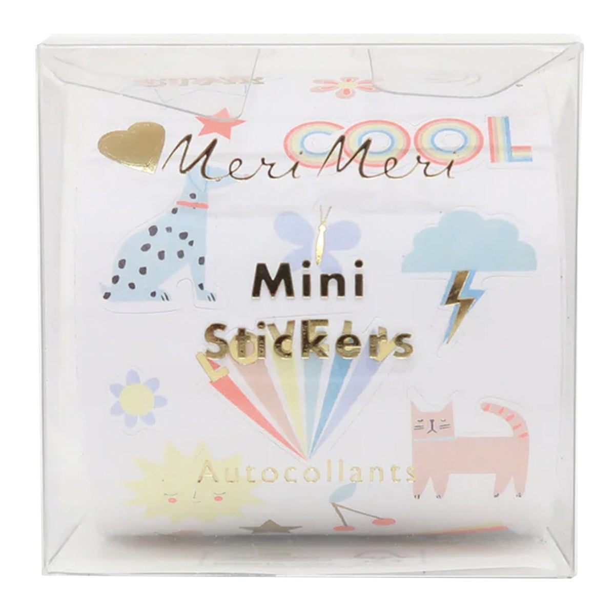 Meri Meri Mini Stickers - Fun Icon | Tea Pea